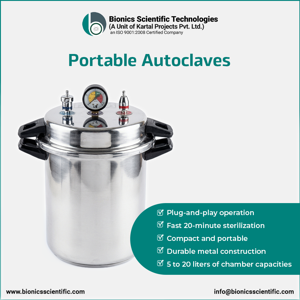 Portable Autoclave - Pressure Cooker Type Sterilizer Portable Autoclave - Pressure Cooker Type Sterilizer